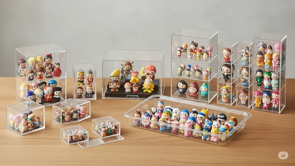 100均のフィギュアケースのサイズは？