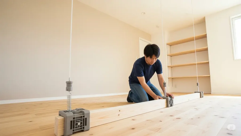 まずはディアウォールの取り付け方は？