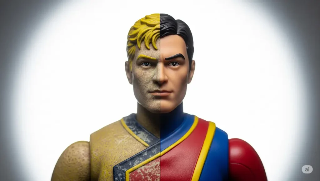 フィギュアの色褪せの原因は？