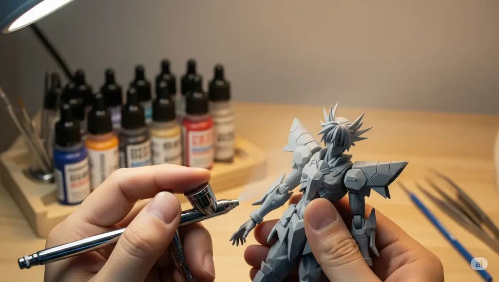 一般的なフィギュアの塗装方法とは