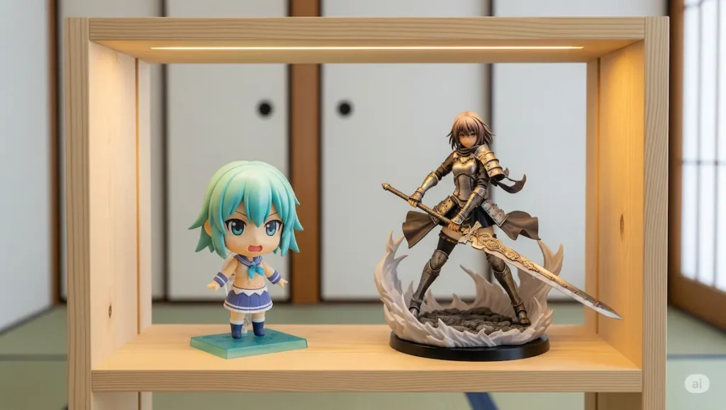 スケールとノンスケールの比較