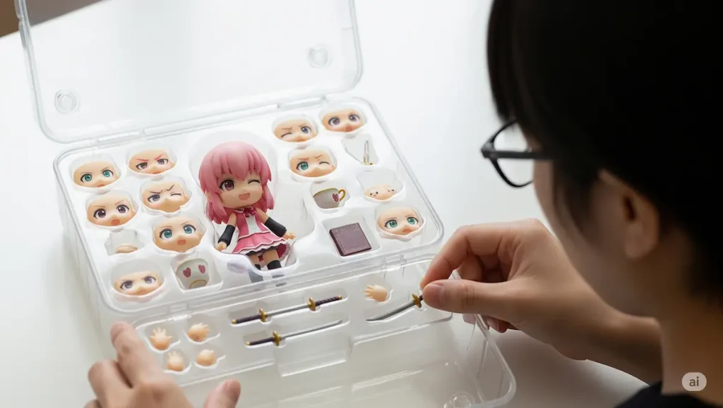 ねんどろいどを安全に持ち運ぶには