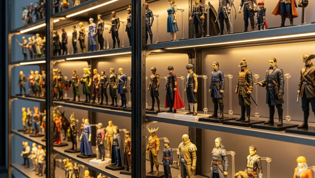 メタルラックでフィギュアを上手に飾るコツ