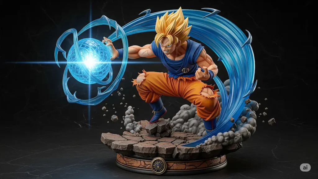 ドラゴンボールの世界観を再現した一体