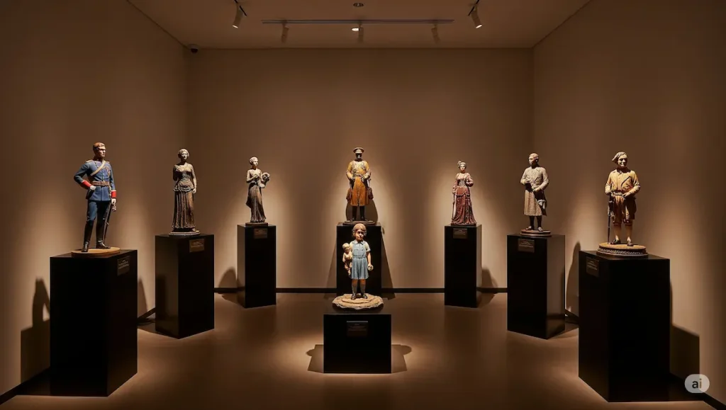 フィギュアライトでコレクションを演出する