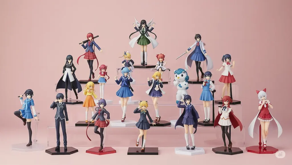 最適なフィギュアひな壇と100均活用術