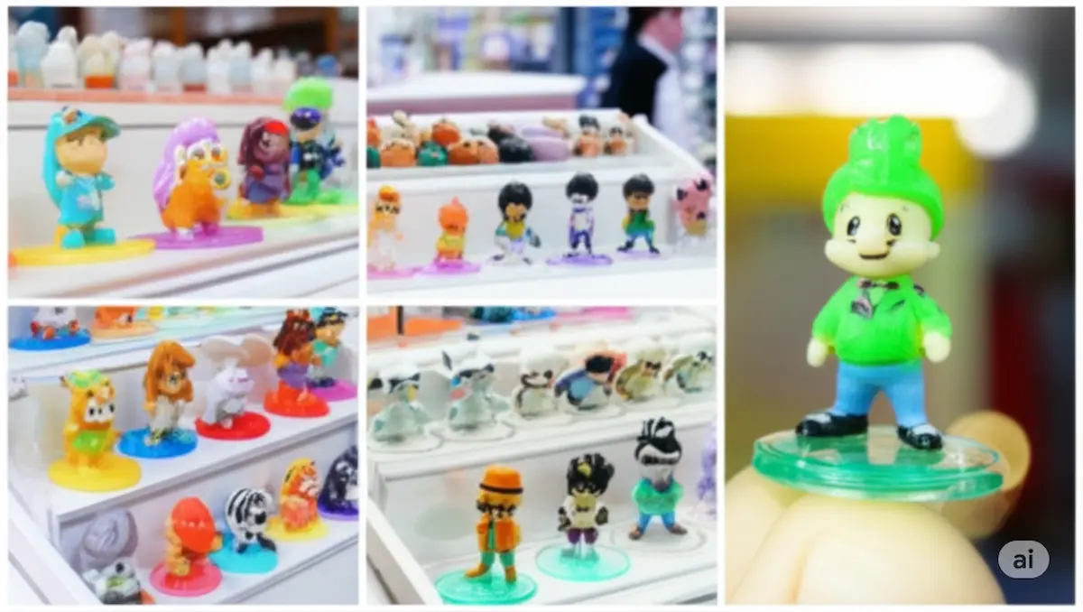 チョコエッグフィギュアの飾り方｜100均収納アイデア集