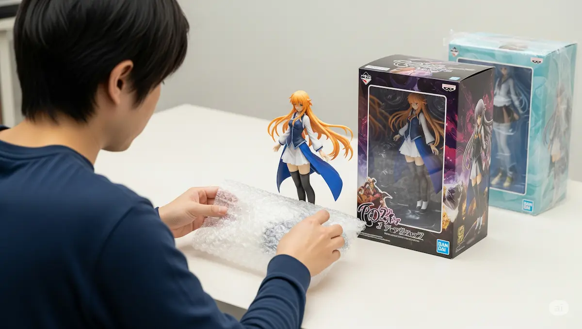 フィギュア梱包の完全ガイド！箱あり・なし別の方法を解説