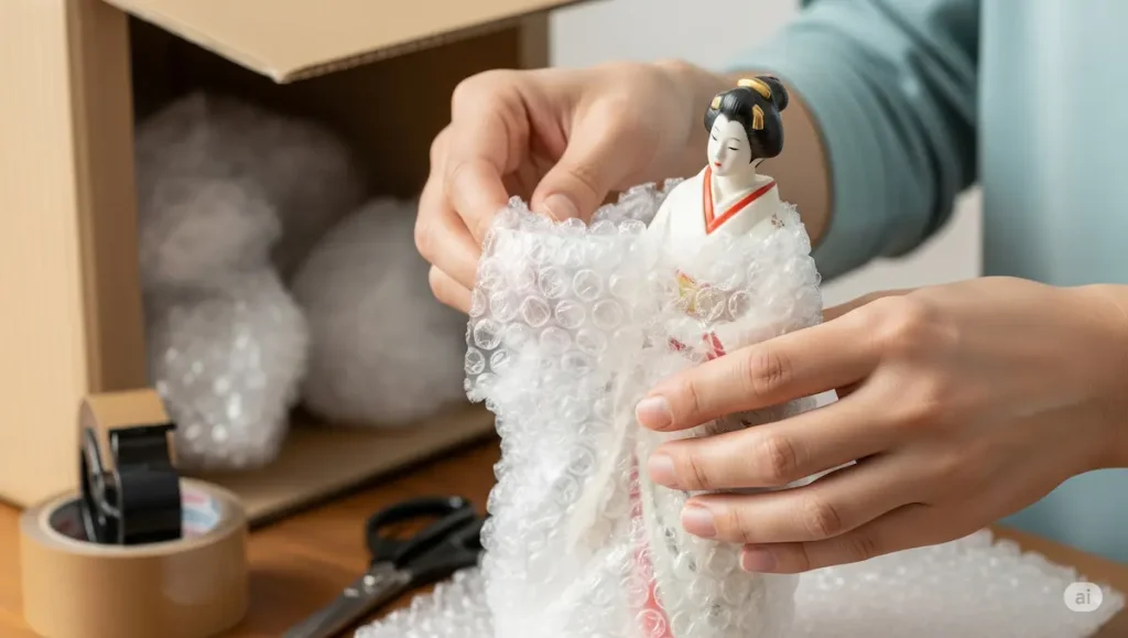 破損を防ぐフィギュアの基本的な梱包
