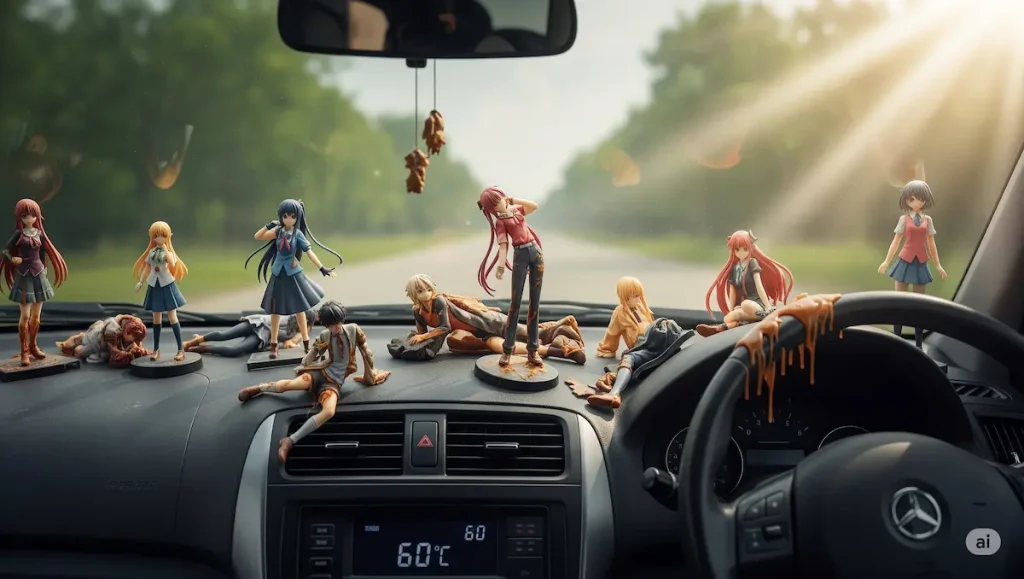 短時間でも危険！車内でフィギュアが溶ける理由