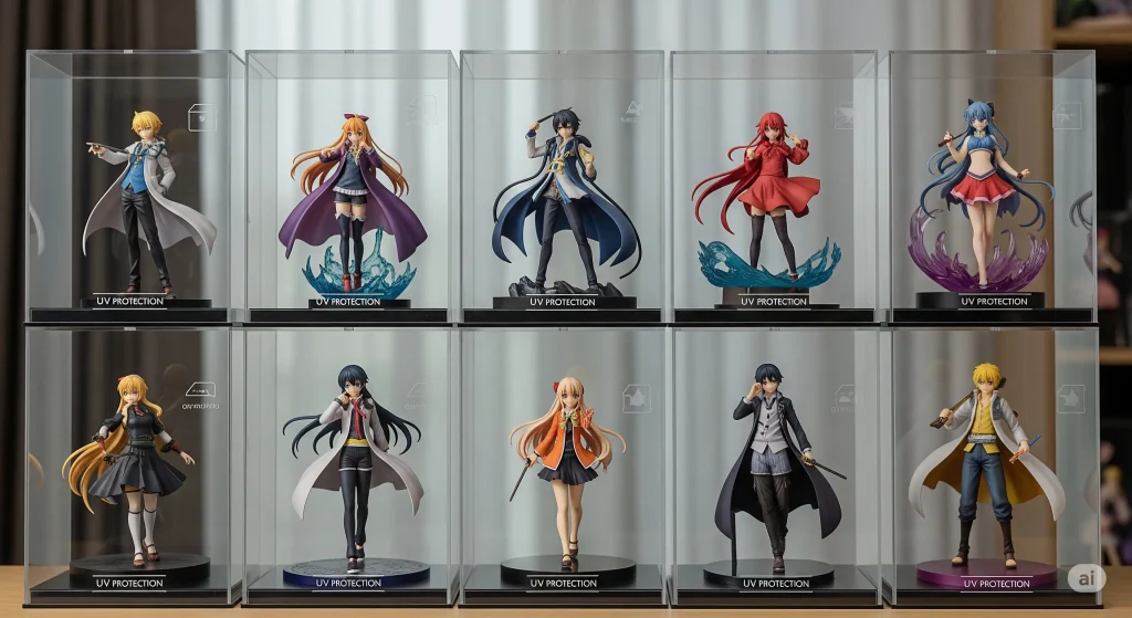 おすすめのフィギュアケース-UVカット