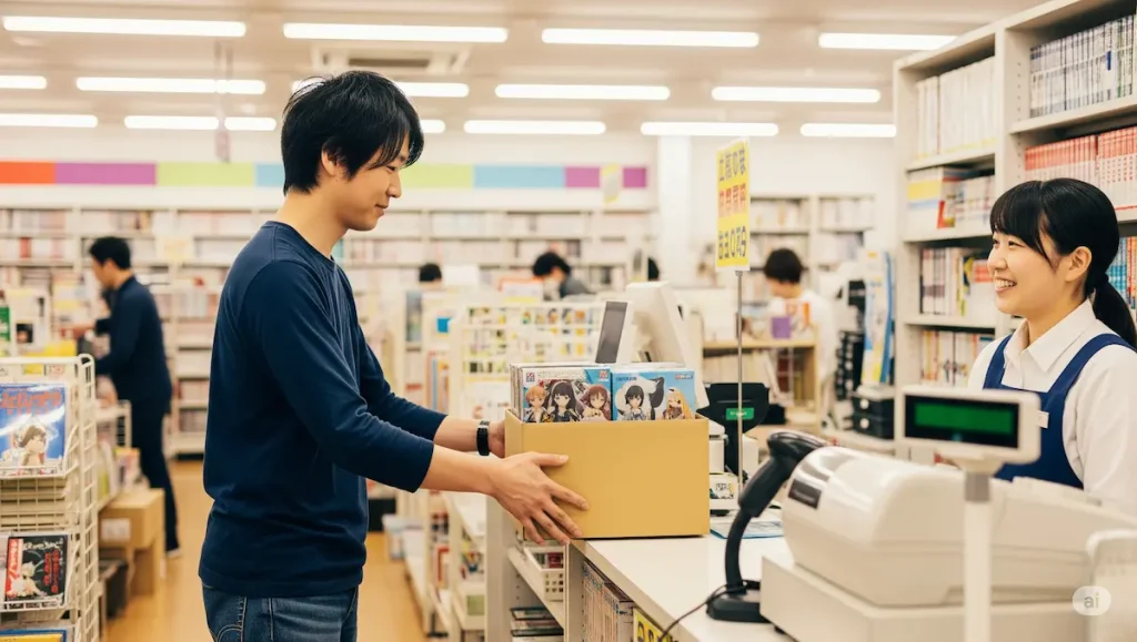 手軽さが魅力！フィギュアを売るならブックオフ
