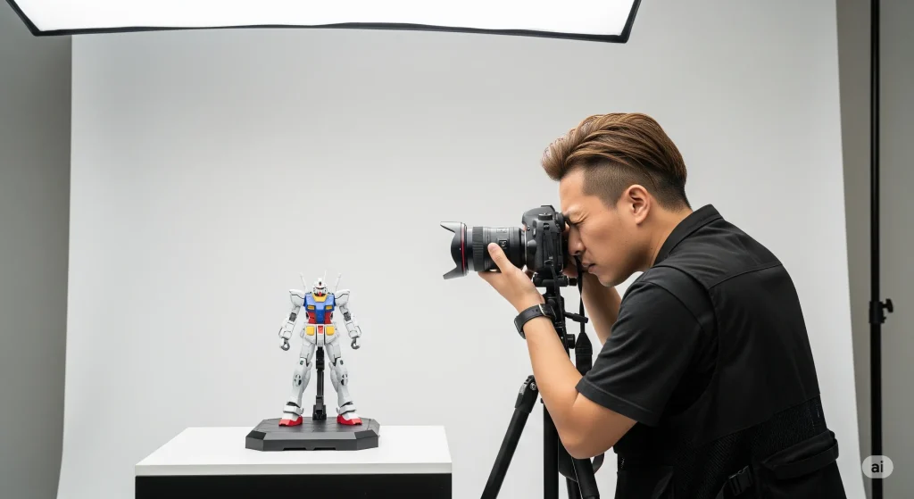 本格的なフィギュア撮影スタジオの活用法