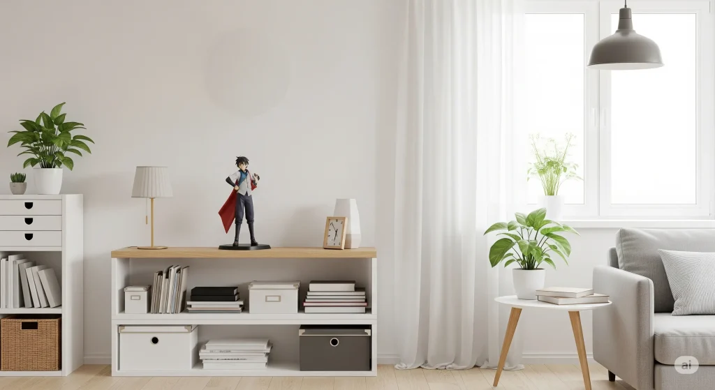 賢いフィギュア断捨離で部屋を快適に