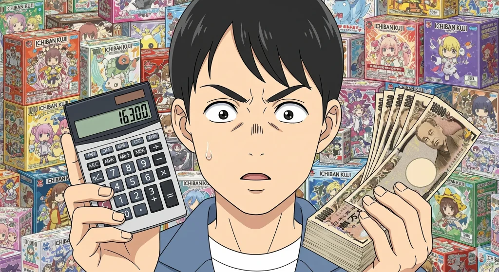 一番くじロット買いはいくらでできる？