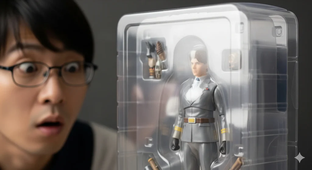 未開封のフィギュアがベタベタするのはなぜ？