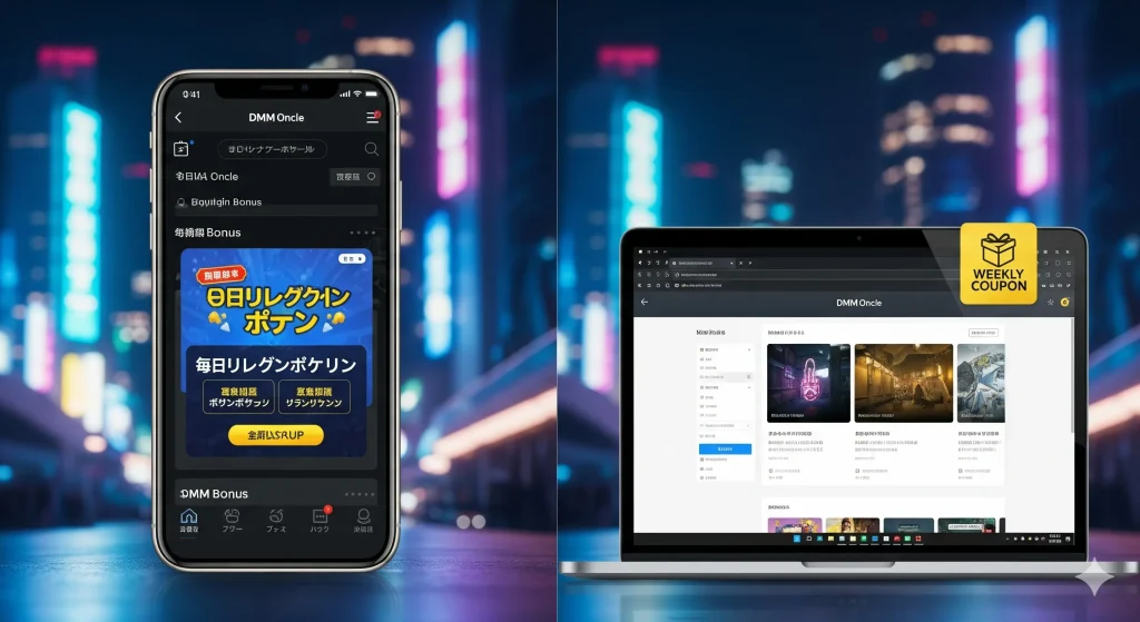 ログインボーナス-アプリ・ブラウザ版の違い