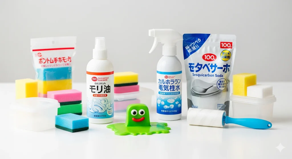 100均グッズでできるベタつき対策