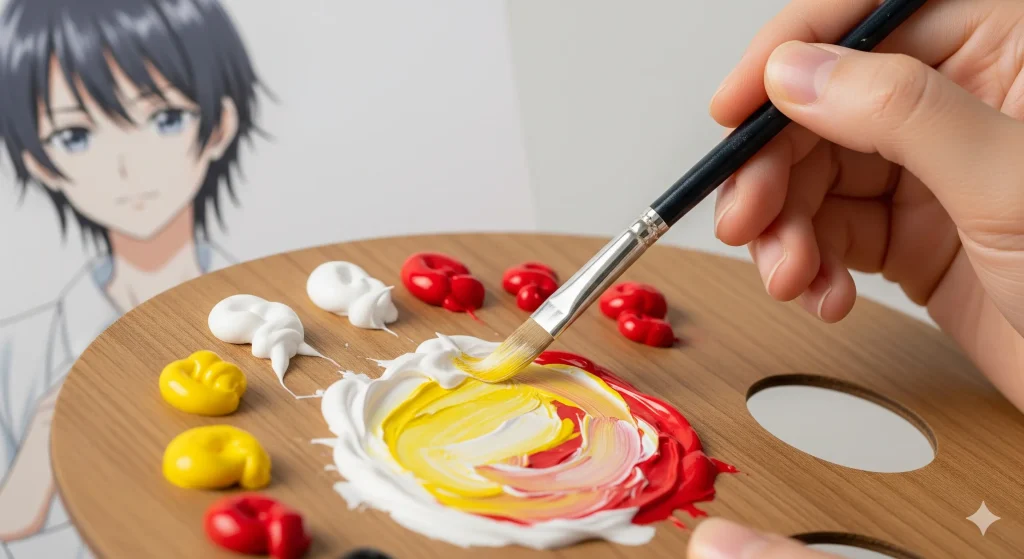 リアルなフィギュアの肌色の作り方は？