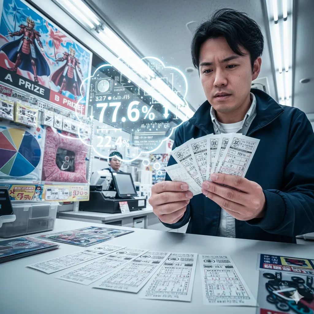 一番くじで10回！当たる確率は？