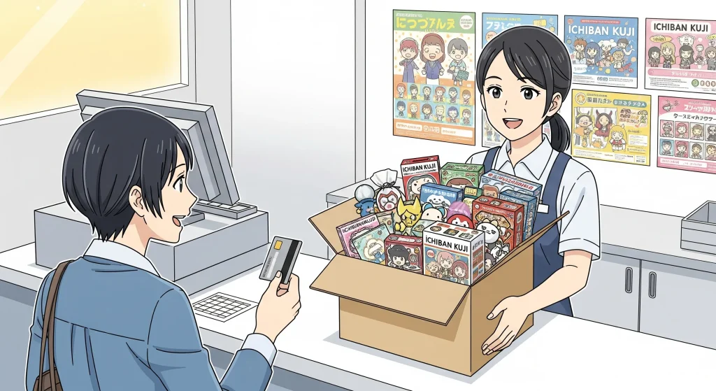 一番くじロット買いの基本的なやり方
