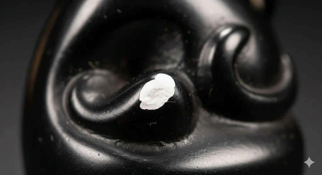 塗装剥げが黒いパーツの場合の対処法
