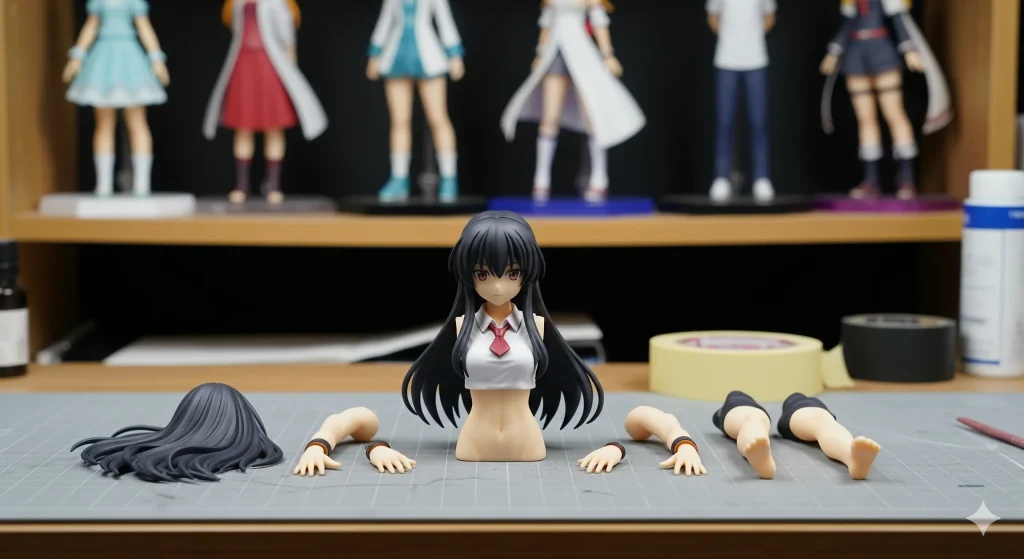 プライズフィギュアつや消しのコツ
