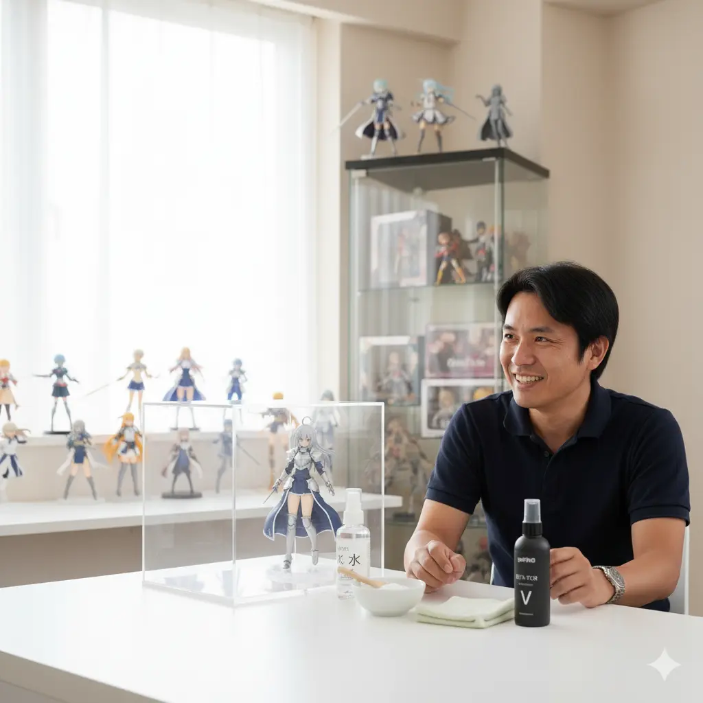フィギュアのべたつきとアルカリ電解水の総まとめ