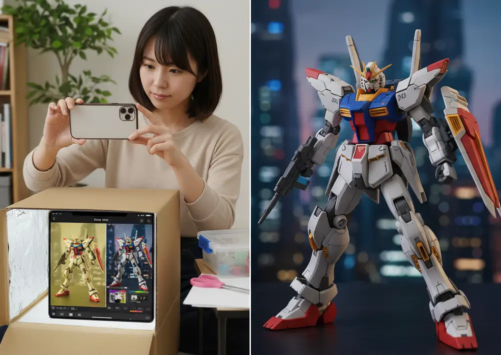 フィギュア撮影-iPhoneの魅力を引き出す