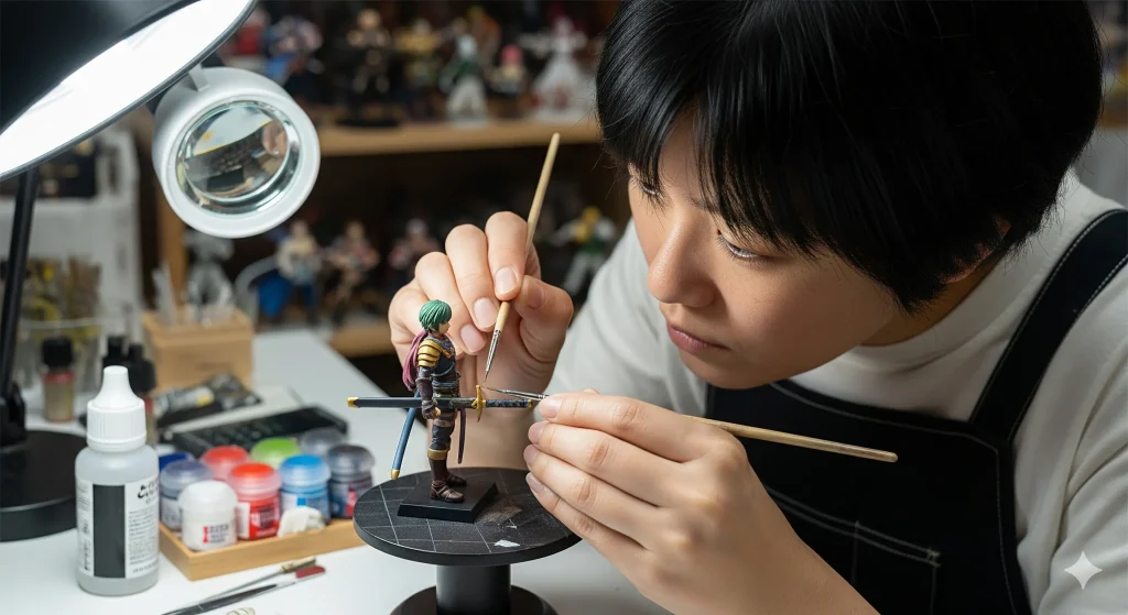 諦める前のフィギュア塗装剥げ最終手段