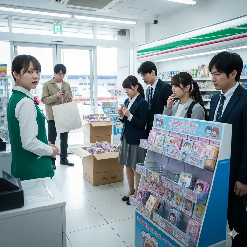 主な販売場所はコンビニ
