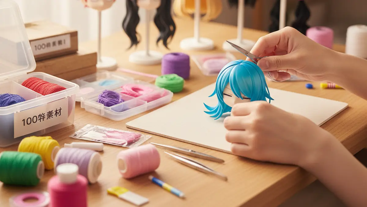 100均で簡単！ねんどろいどウィッグの作り方を解説