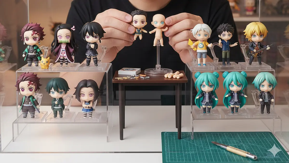 フィギュアーツミニとねんどろいど比較！違いと改造方法を解説