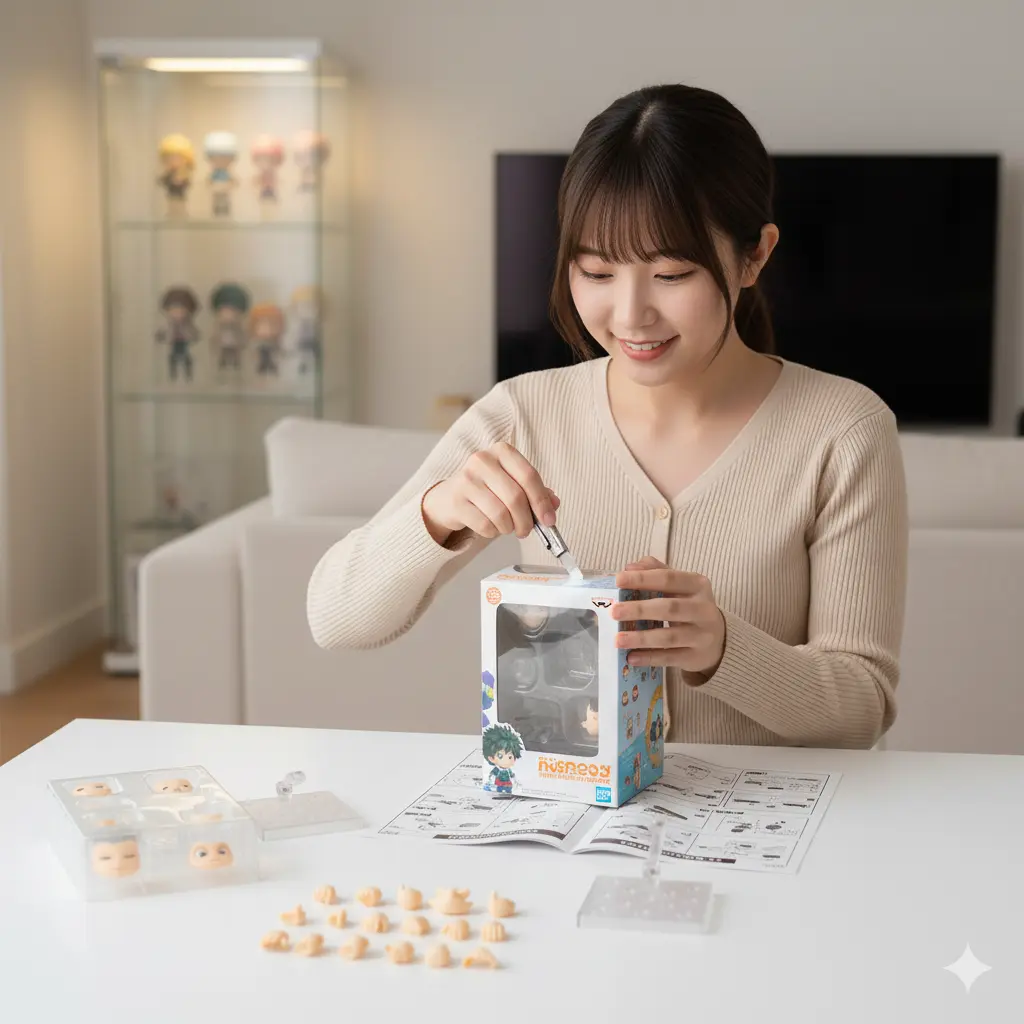 ねんどろいどが初めてでも安心の開封手順