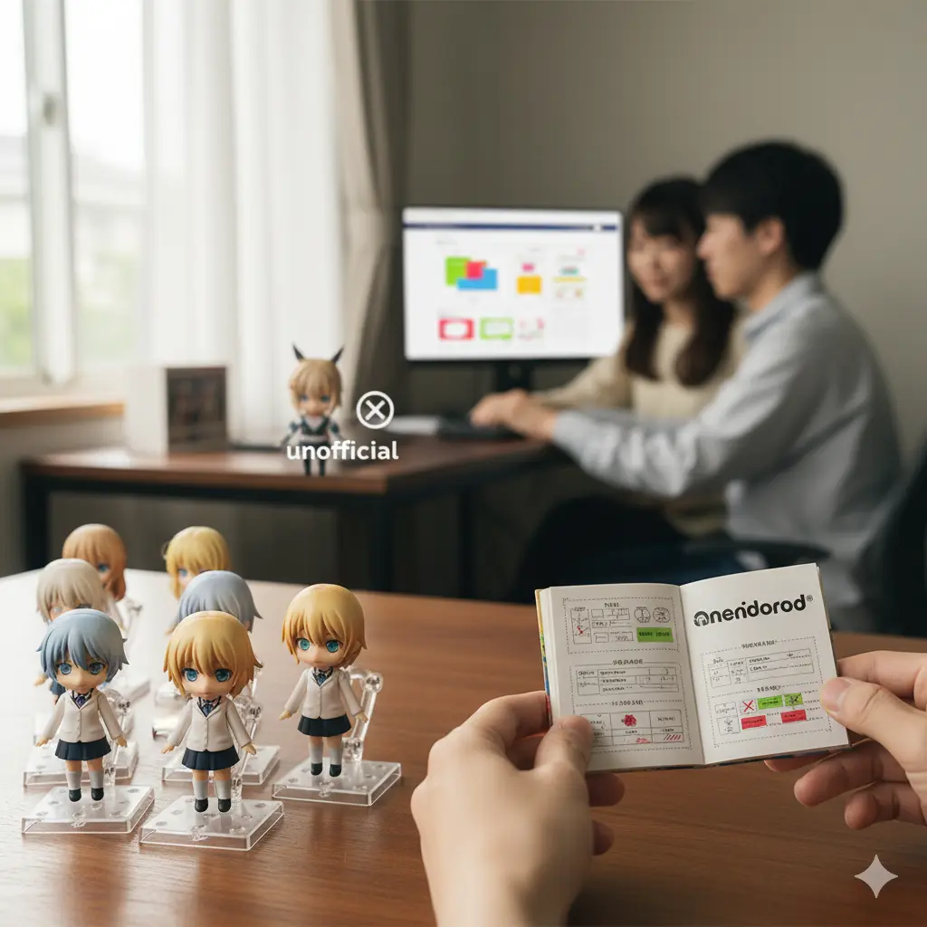 ねんどろいど改造は違法？公式ガイドライン解説