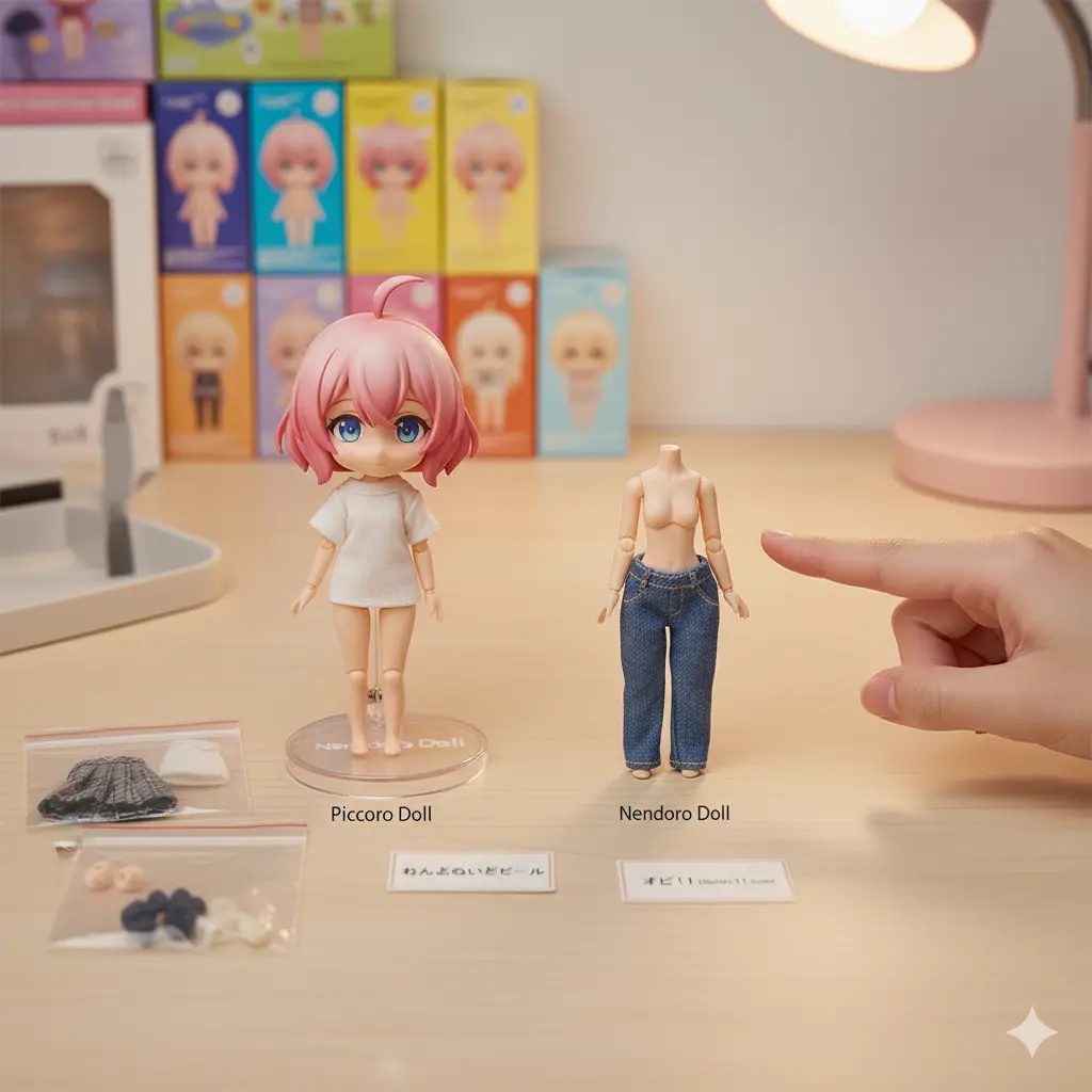 ねんどろいどどーるかオビツ11どっちを選ぶ？