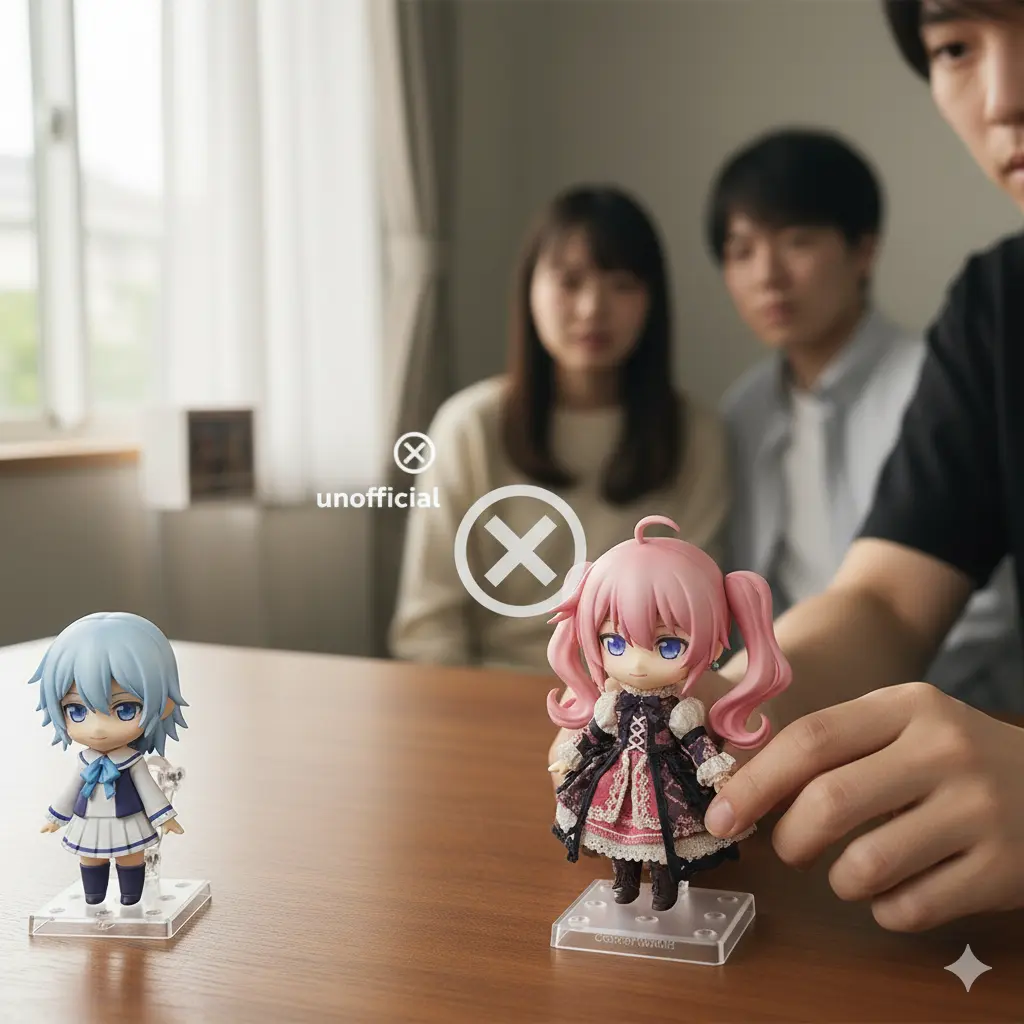 ねんどろいどどーるのカスタムにおける注意点