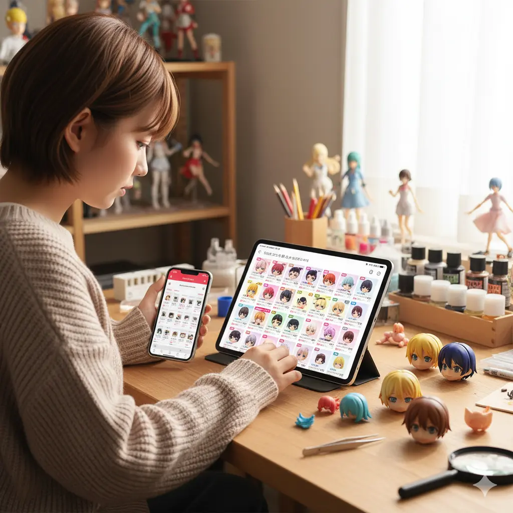 髪パーツ販売サイトやフリマの活用法