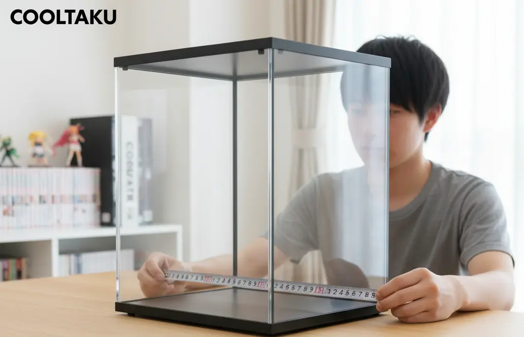 COOLTAKUのフィギュアケースの外寸は？