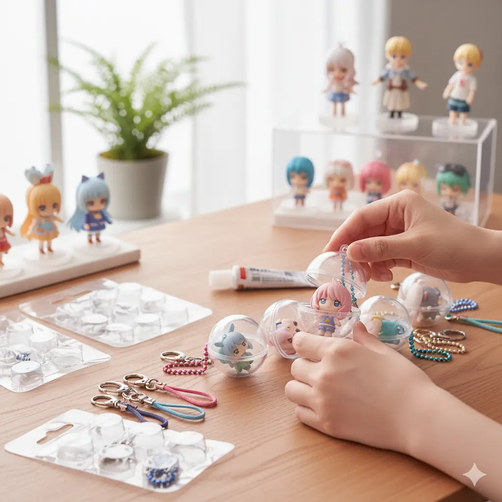 フィギュアをキーホルダーにするケースとは