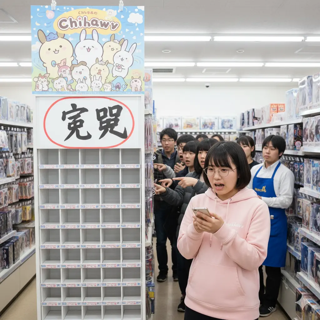 ちいかわのくじは即完売？