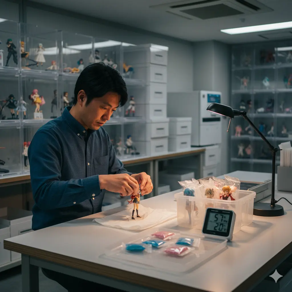フィギュアを長期保管するには何が必要か