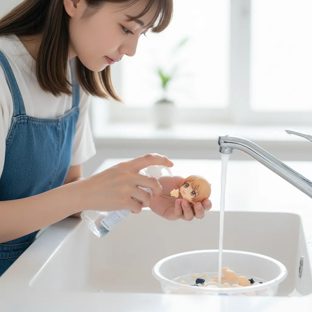 ねんどろいどは中性洗剤で洗えますか？