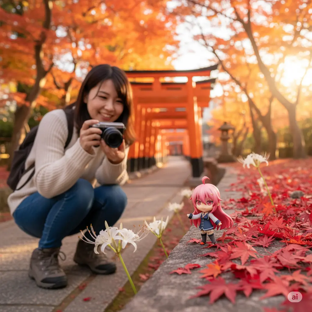フィギュア写真の撮り方で背景を活かす
