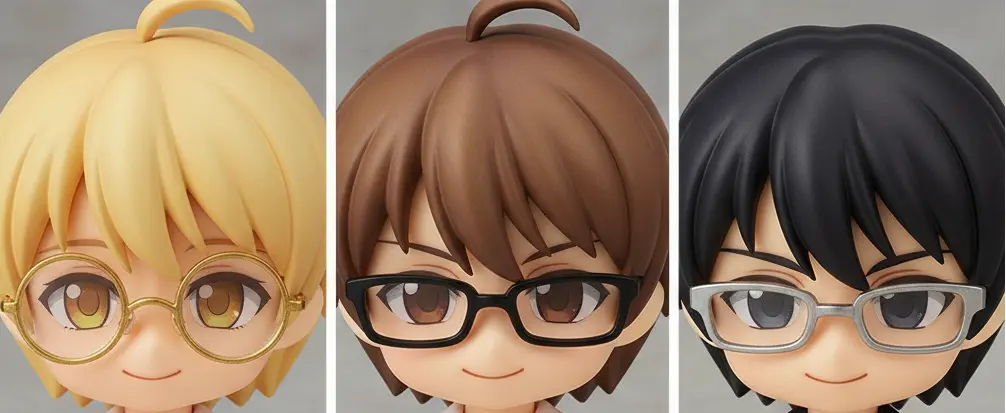 眼鏡キャラを再現するアイディア