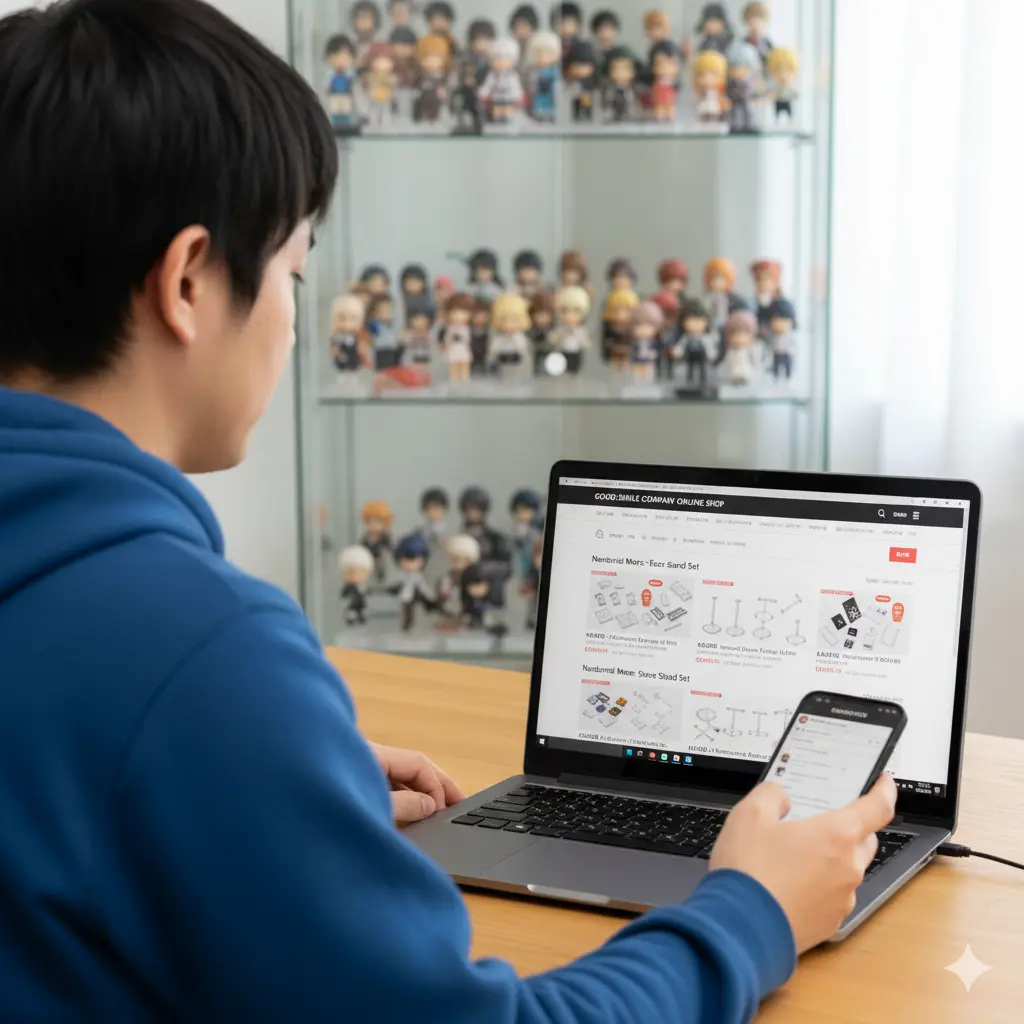 ねんどろいど台座の別売り品の購入方法