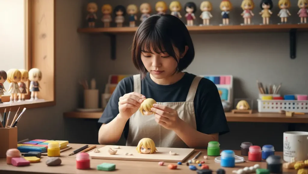 自分に合ったねんどろいど髪の毛の作り方