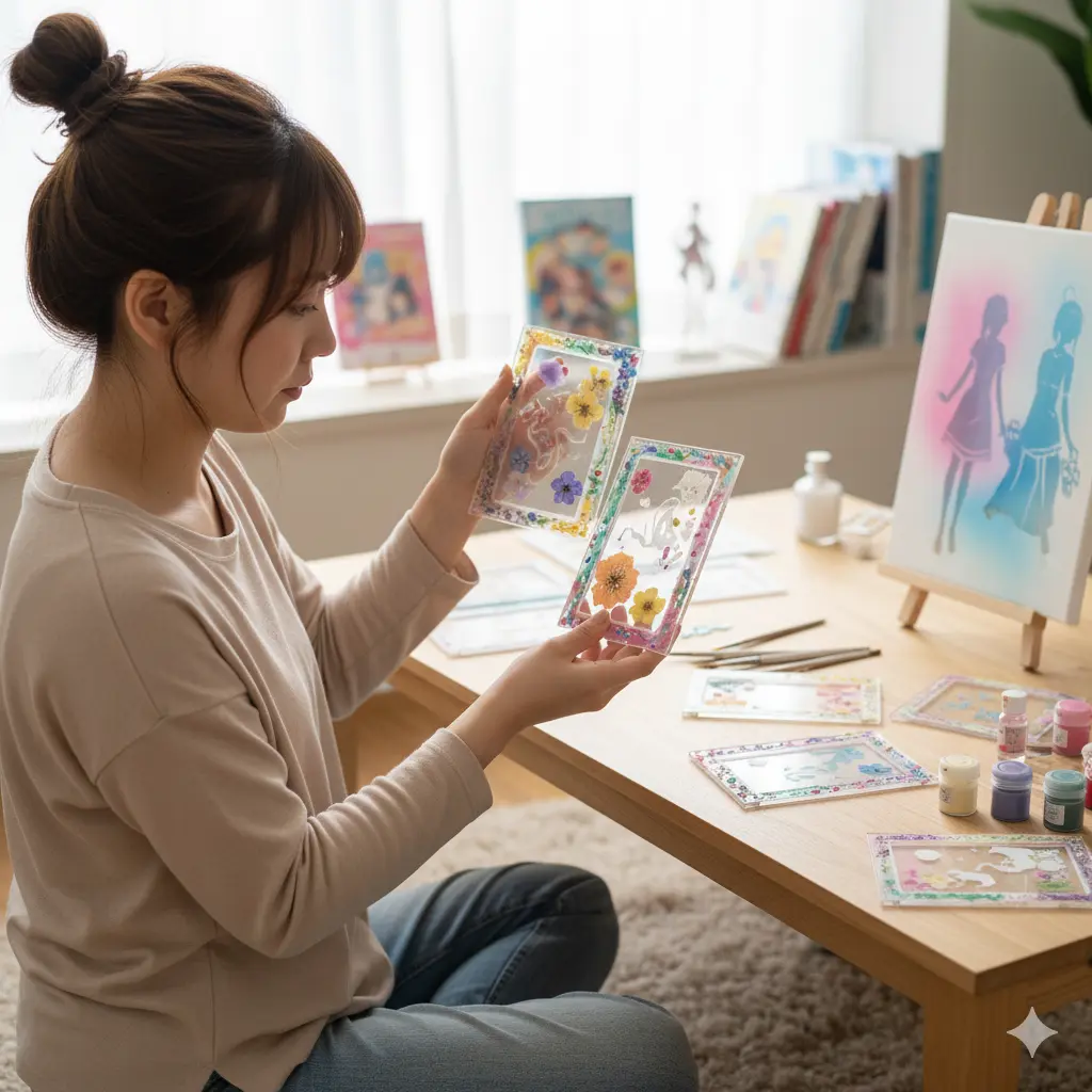 アクスタのフレームはどうする？外枠活用と飾り方 | フィギュアスタイル