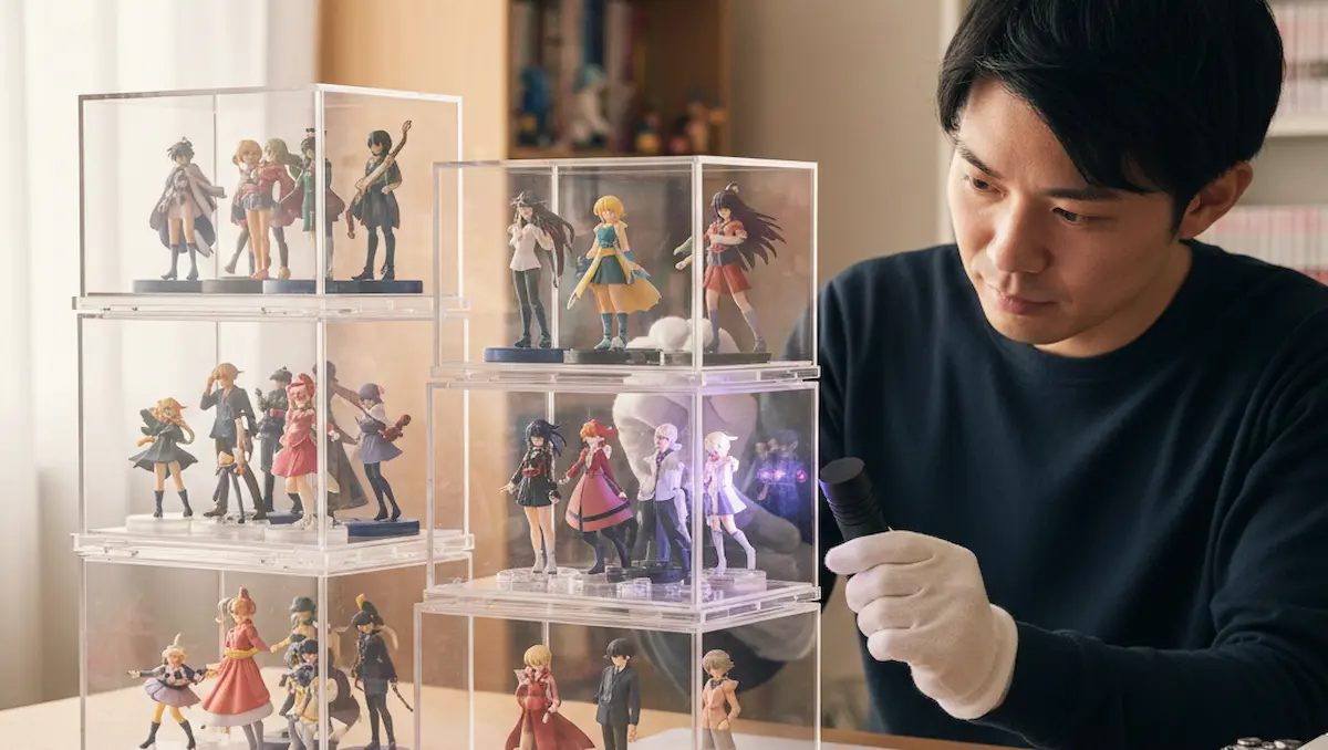 Hype-Guardフィギュアケースレビュー！UV効果とサイズ検証