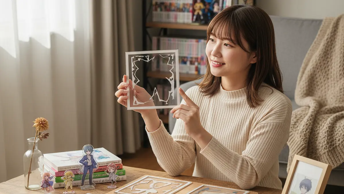 アクスタのフレームはどうする？外枠活用と飾り方